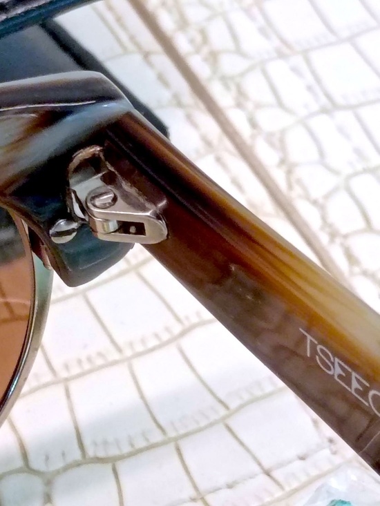 BRAND NEW (CURRENT) TSEEGAN VICK – HORNE SUNGLASSES MADE IN FRANCE NWT main image 12